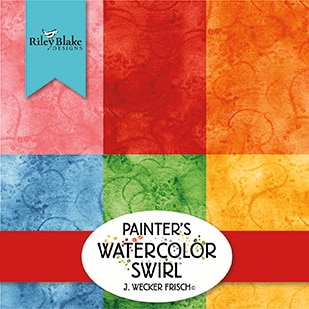 Painter's Watercolor Swirl